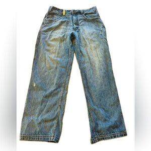 Vintage Pepe Jeans London Denim Embroidered Pockets Y2K Grunge Rock 36x33